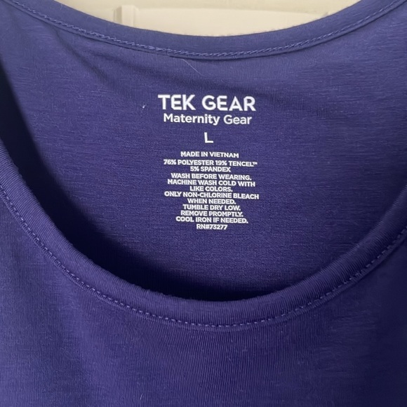 Maternity Racerback Summer Dress - Picture 2 of 4